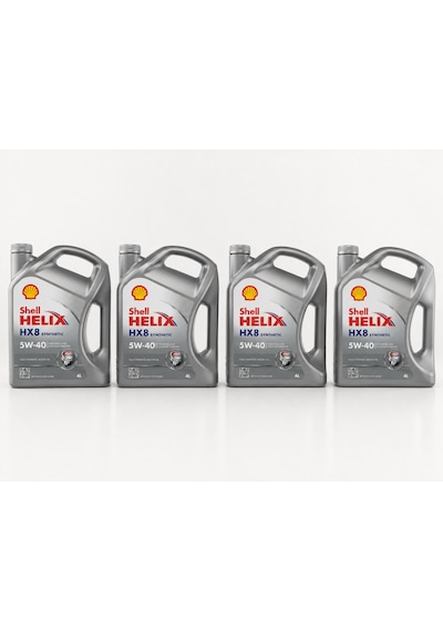 Shell Helix Hx8 Motor Yağı 5w-40 4 X 4 L