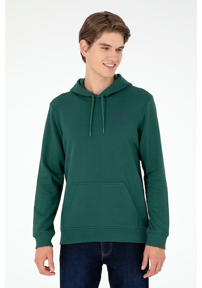 U.s. Polo Assn. Erkek Koyu Yeşil Sweatshirt 50293361-vr079 Koyu Yeşil