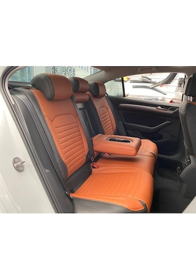Volkswagen Passat B8 2020 Araca Özel Deri Oto Koltuk Kılıfı (440482669)
