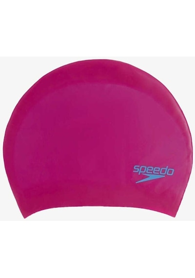 Speedo Long Haır Cap Ju Pınkblue Pink Çocuk Bone 8-12809f953 Çok Renkli