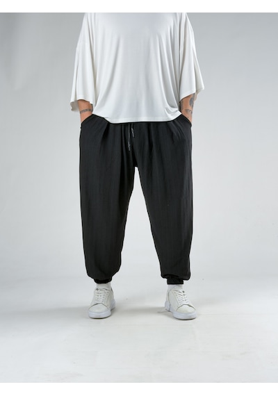 Cocopelli Bürümcük Siyah Erkek Jogger Pantolon Coc3177