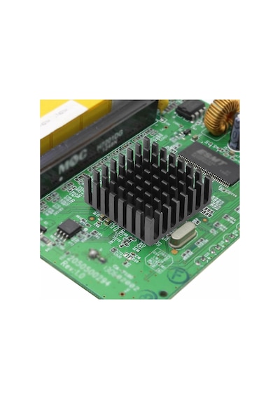 25mmx25mmx10mm Alüminyum Soğutucu Pasif Isı Emici Radyatör Peltier Led Elektronik Devre Entegre Vga