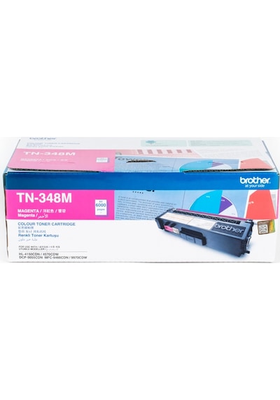 Brother Tn-348M Kırmızı Toner (6000 Sayfa)