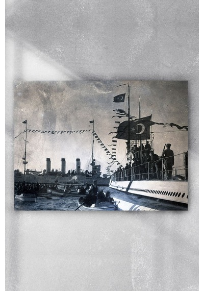 Eski Istanbul Boğaz Nostaljik Poster