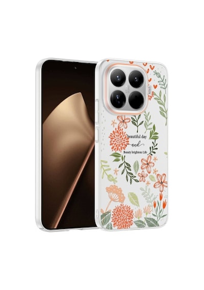 Xiaomi 15t Pro Kılıf Kamera Korumalı Desenli Zore Klip Kapak Xiaomi 15t Pro Zore - Beautiful