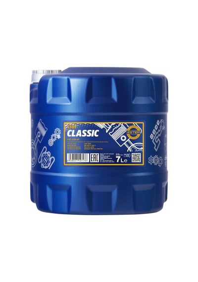 Mannol Mn7501-7 Classıc Sae 10W-40 Apı Sn/Cf Acea A3/B4 Motor Yağı 7 L