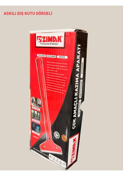 Cam Seramik Fayans Kazıyıcı Etiket Sökme Temizleme Kazıma Bıçağı +3 Yedekli