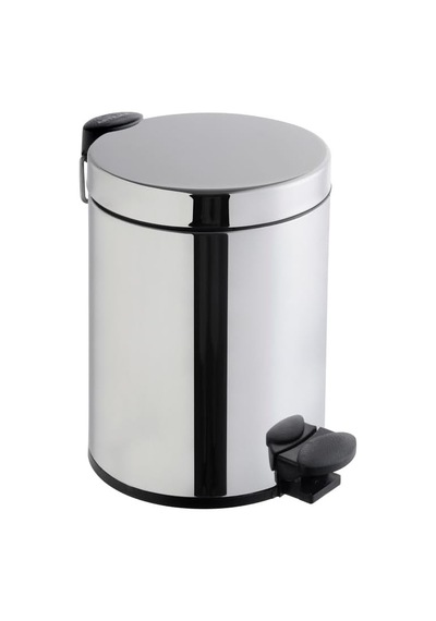 Arkitekta A44012 Çöp Kovası, Yavaş Kapanır, 4,5 L, Parlak Paslanmaz Çelik