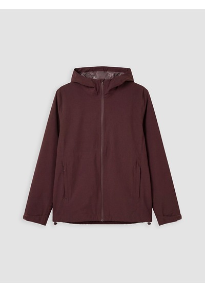 Lcwaıkıkı Classic Bordo Su Geçirmez Erkek Yağmurluk