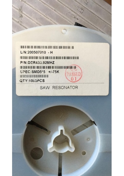 (100 Adet) R433E 433,92Mhz Smd-8 Saw Resonator / Filter ± 75 Khz