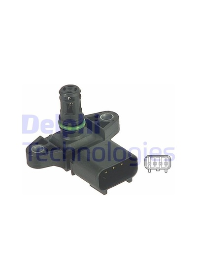 Delphı Map Sensoru Transıt V-184 Mondeo Iıı Jaguar X-type I 2.0 2.4 Dı Tdcı 01 Delphı Ps10122 1827054 1c1a 9f479 Aa Cc1a Ab