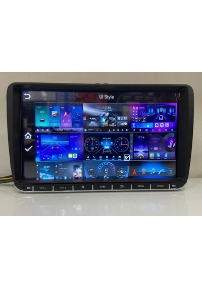 Volkswagen 9'' Uyumlu Android Carplay 2/32 Multimedya Qled Ekran Ahd Geri Görüş Kamera Fanlı Pro Seri 9"