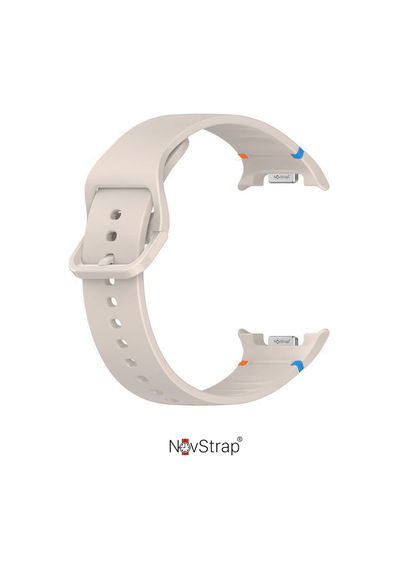 Novstrap Samsung Galaxy Watch 8 40mm 44mm Classic 46mm İle Uyumlu Kordon Lansman Silikon Kayış