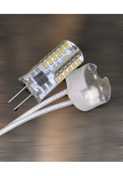 13cm Glop G4 Işıklı 220volt Dekoratif Çiçek İmalatı Pla Organik