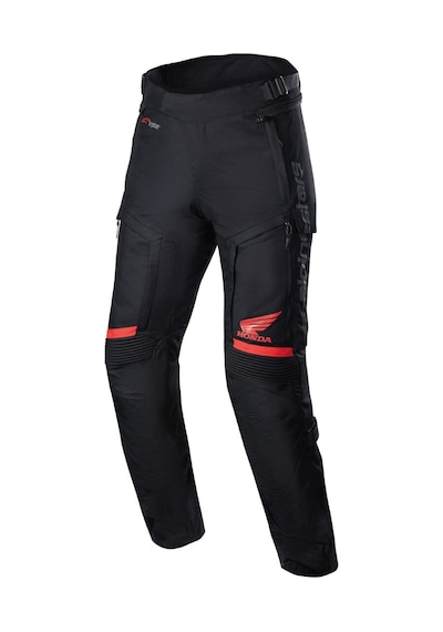Alpinestars Honda Bogota Pro Drystar Korumalı Motosiklet Pantolonu Siyah Kırmızı