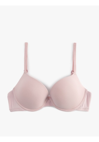 Koton Dolgulu Balenli Kaplı Push Up Sütyen Lila 5slk10014mk LILA