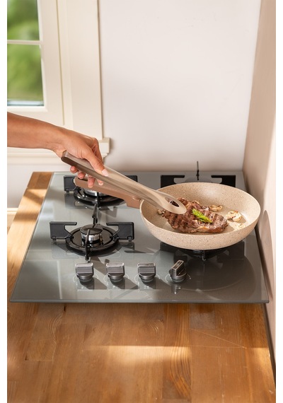 Emsan Rustik Çelik Maşa Büyük 25 Cm Inox