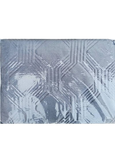 Özdilek Trendy Embos Tek Kişilik Battaniye (155x220)-Art Deco Göl Mavi