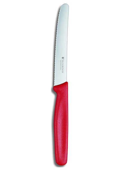 Victorinox 11 Cm Bıçak, Naylon, Kırmızı, 30 X 5 X 5 Cm İle Domates Bıçağı Diğer