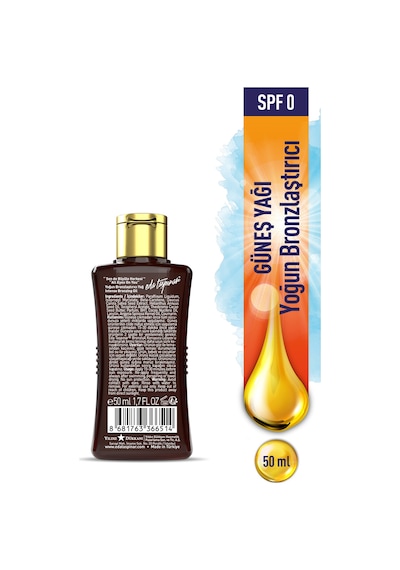 Eda Taşpınar Yoğun Bronzlaştırıcı Yağ 50 ML
