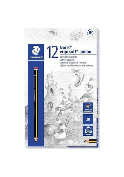 Staedtler Noris Clup Ergosoft Jumbo 2b Kurşun Kalem 153