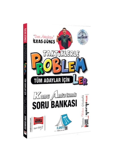 Yargı Yayınları Tüm Adaylar İçin Taktiklerle Temel Problemler Konu Anlatımlı Soru Bankası İlyas Güneş