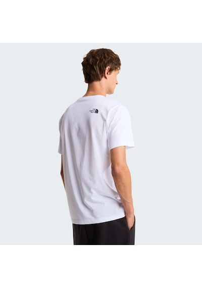 The North Face M Evolutıon Box Half Dome Regular Short Erkek Tişört Nf0a8g9cfn41 Beyaz