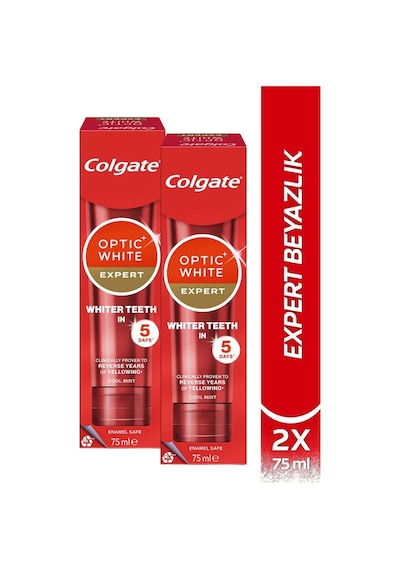 Colgate Optic White Expert Beyazlatıcı Diş Macunu 2 x 75 ML