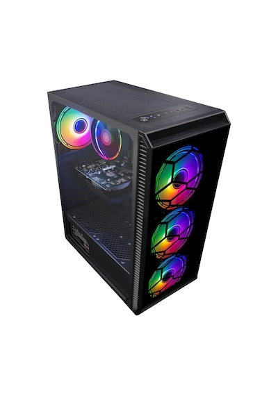 Turbox TX45 i7-860 8 GB 256 GB SSD 4 GB 23.8" Free Dos Curved Masaüstü Oyuncu Bilgisayarı