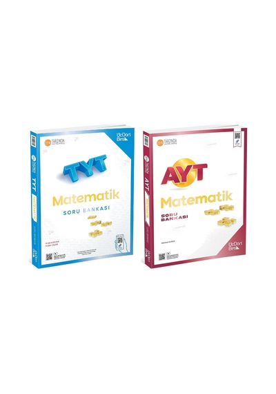 Üç Dört Beş Yayıncılık 345 Tyt - Ayt Matematik Soru Bankası Set 2 Kitap