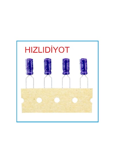 1Uf 100V Elektrolitik Kondanstör