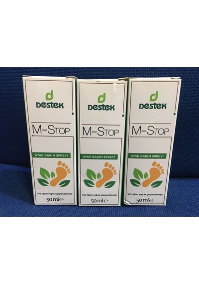 Destek M Stop Ayak Bakım Spreyi 3 x 50 ML