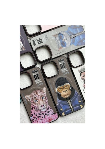 Joko Apple iPhone Uyumlu 14 Pro Fun Magsafe Kapak - Natural Grey İtdark14820