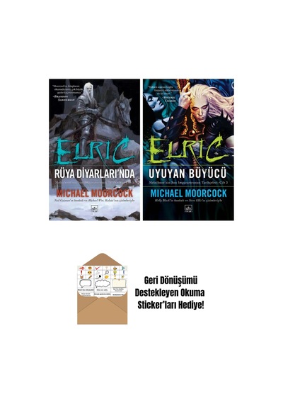 Elric: Rüya Diyarlarında Melnibone Nin Son İmparatorunun Tarihçeleri Cilt 5 + Elric: Uyuyan Büyücü Melnibone Nin Son İmparatorunun Tarihçeleri Cilt 3