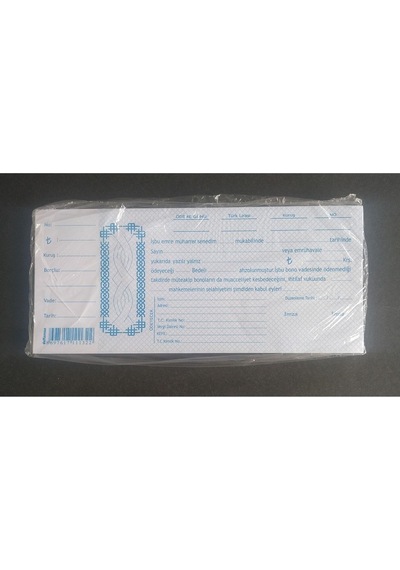 Bono - Senet Koçanı 100'lü 2 Paket