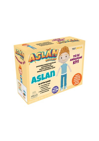 Amigurumi Seti, Aslan Buluşçu, Amigurumi Oyuncak Lak11 Karışık - 295152481