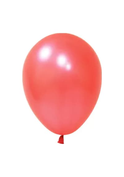 20 Adet 12 İnç 30 Cm Metalik Kırmızı Balon Doğum Günü Süsleme Kırmızı