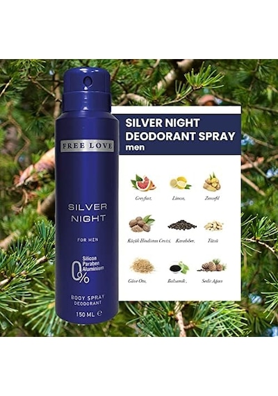 Silver Night Erkek Deodorant 150 Ml