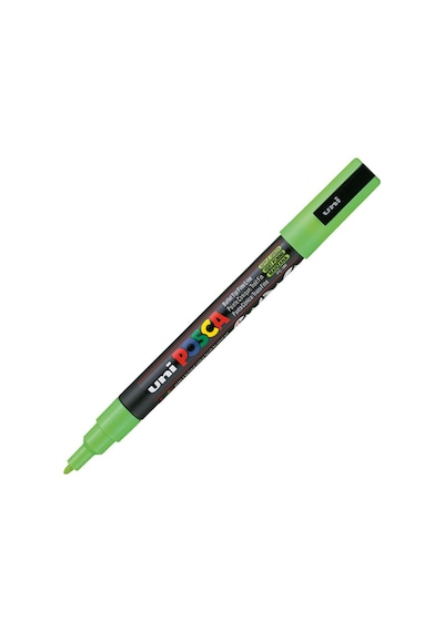 Uni Pc-3M Posca Boyama Markörü 0.9-1.3 Mm Elma Yeşili