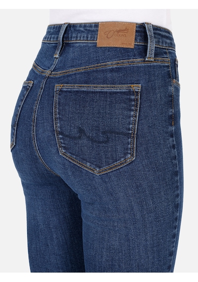 Colins 760 Diana Süper Dar Kesim Yüksek Bel Dar Paça Mavi Kadın Pantolon Cl1071322 Denim