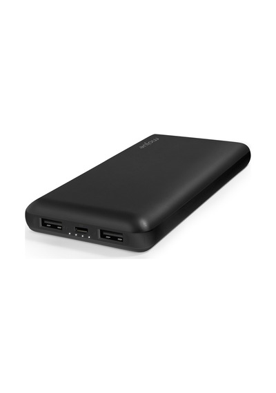 Pb01 10000 Mah Çift Çıkışlı Powerbank Taşınabilir Hızlı Şarj Aleti - Siyah 3bb161