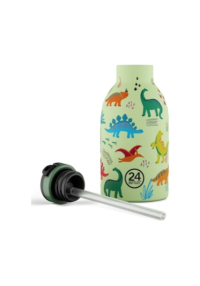 Clima Bottle Jurassic Friends Pipetli Paslanmaz Çelik Termos 330 Ml Yeşil