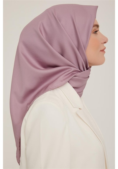 Armine Düz Twill Eşarp - Soft Leylak 781 - Lila 781