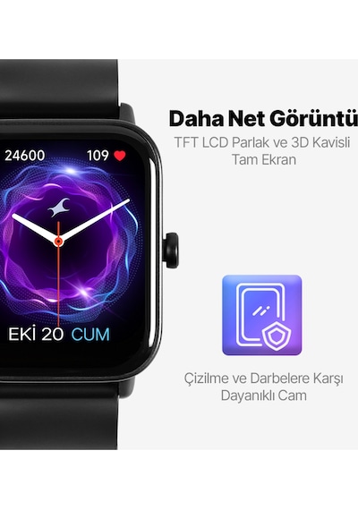 Ttec 2SW01 Tempus 46 MM TFT Ekranlı Dikdörtgen Kasa Akıllı Saat