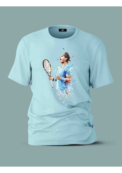 Fnbx Nadal Winner Tennis T-shirt Turkuaz