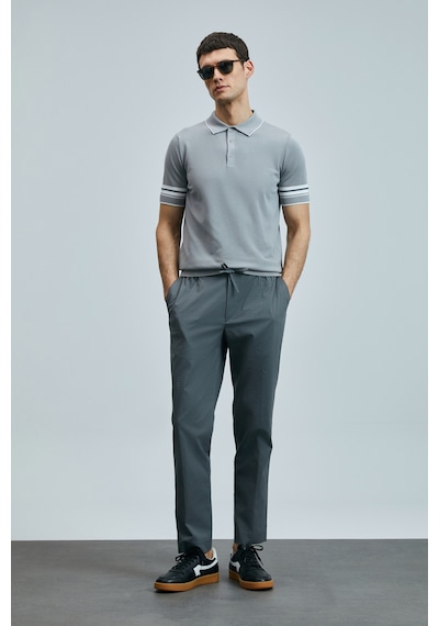 Lufian Marco Smart Erkek Chino Pantolon Slim Fit Yeşil Yeşil 111190349100600 Yeşil