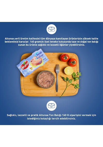 Altunsa Ton Balığı  2 x 160 G