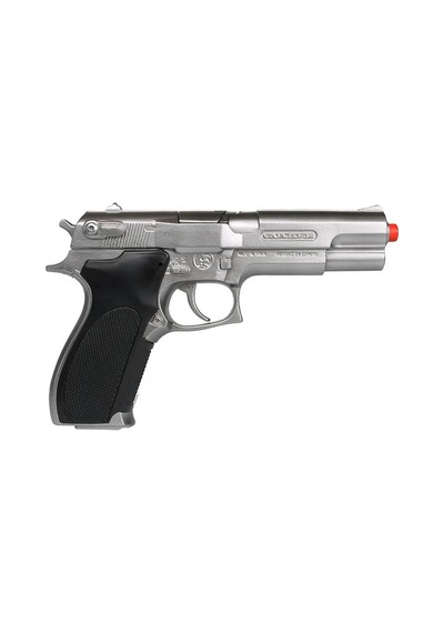 Police Pistol 8 Shots - Steel