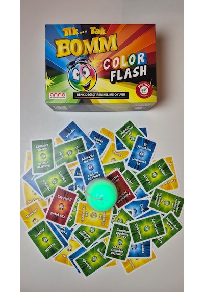 Tik...tak Bomm Colorflash Renk Değiştiren Kelime Oyunu
