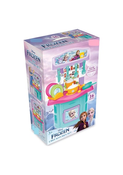 Frozen Şef Mutfak Set Ve Ütü Set Evcilik Seti